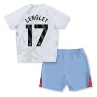 Aston Villa Clement Lenglet #17 Replica Away Minikit 2023-24 Short Sleeve (+ pants)